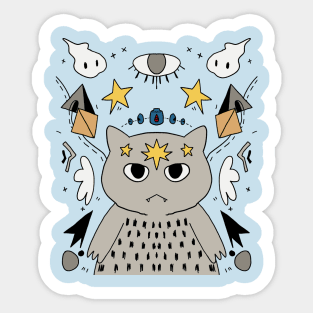 Astral Paws Sticker